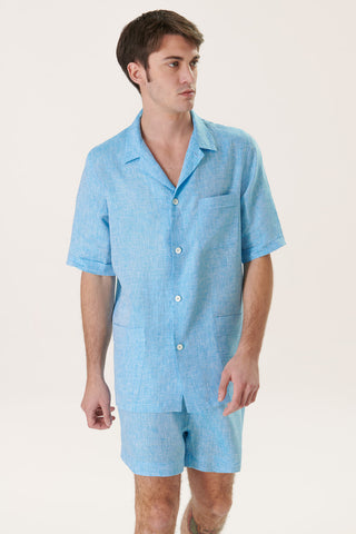 Pure Linen Short Pajama Set