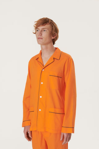 Ultra-Light Cotton Pajama Set - Pumpkin