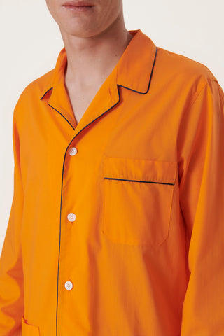 Ultra-Light Cotton Pajama Set - Pumpkin