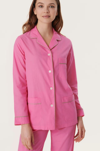 Ultra-Light Cotton Pajama Set - Candy Pink