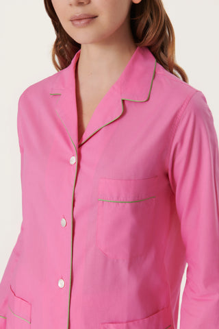 Ultra-Light Cotton Pajama Set - Candy Pink