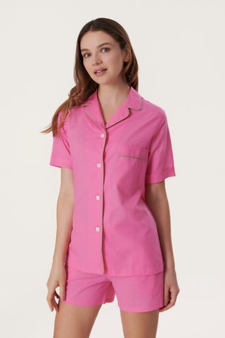 Cotton Voile Short Pajama Set