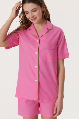 Cotton Voile Short Pajama Set