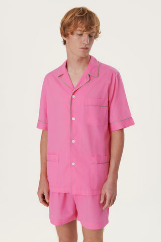 Ultra-Light Cotton Short Pajama Set - Candy Pink