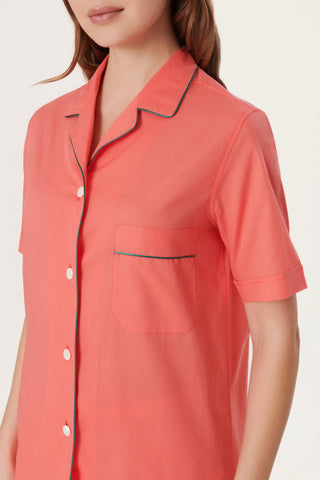 Cotton Voile Short Pajama Set