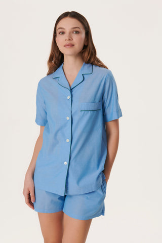Cotton Voile Short Pajama Set