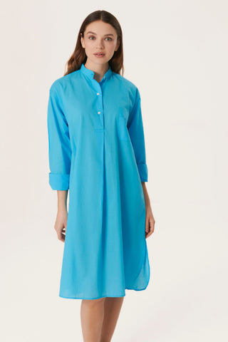 Ultra-Light Cotton Nightshirt - Summer Sky