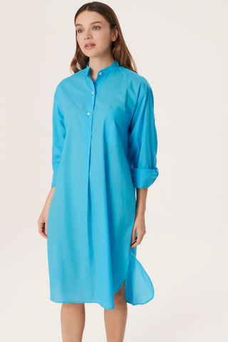 Ultra-Light Cotton Nightshirt - Summer Sky