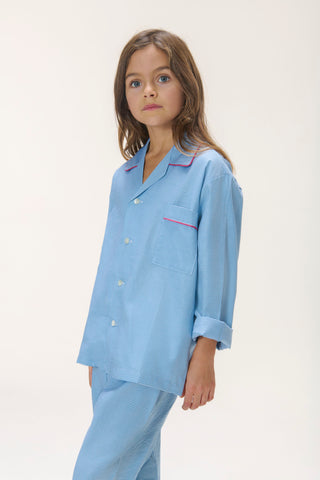 Gingham Cotton Pajama Set