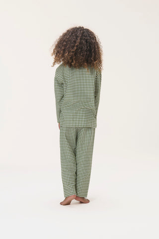 Checkered Flannel Pajama Set