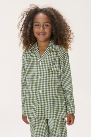 Checkered Flannel Pajama Set