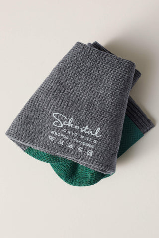 Cotton-Cashmere Socks - Mid-Calf