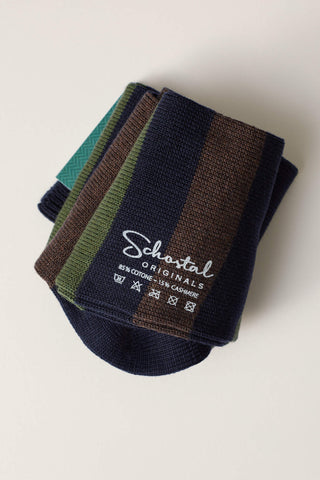 Cotton-Cashmere Socks - Over-the-Calf