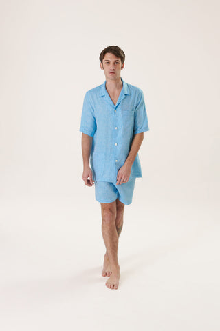 Pure Linen Short Pajama Set