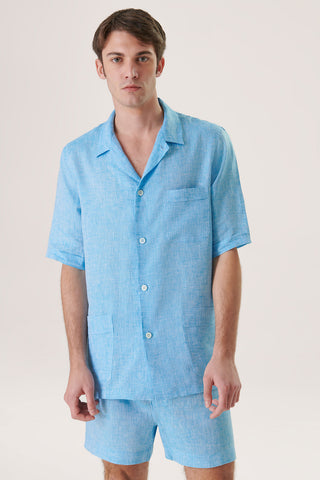 Pure Linen Short Pajama Set
