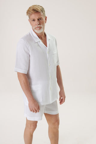Pure Linen Short Pajama Set