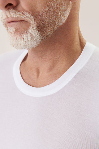 Vintage Half-Sleeve Cotton Lisle T-Shirt
