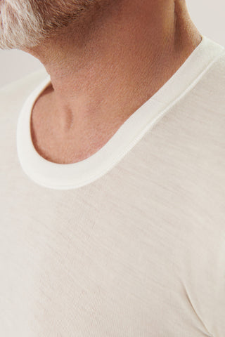 Vintage Half-Sleeve Wool T-Shirt