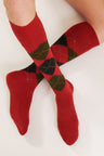 Rasberry red/Brown