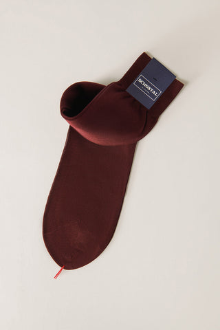 Fine Cotton Lisle Socks - Mid-Calf