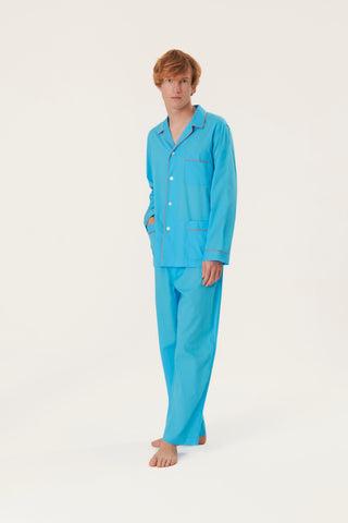 Ultra-Light Cotton Pajama Set - Pumpkin