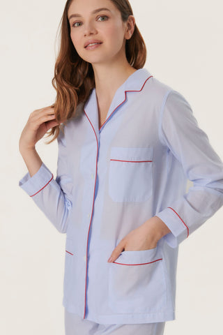 Ultra-Light Cotton Pajama Set - Sky
