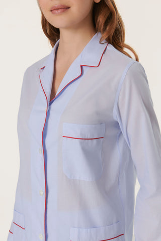 Ultra-Light Cotton Pajama Set - Sky