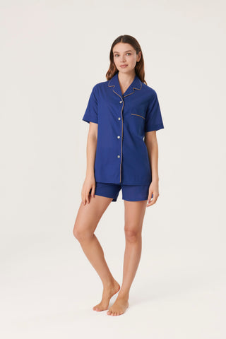 Cotton Voile Short Pajama Set