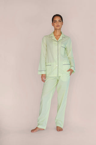 Ultra-Light Cotton Pajama Set - Butter Yellow
