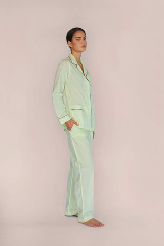 Ultra-Light Cotton Pajama Set - Butter Yellow