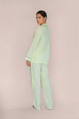 Ultra-Light Cotton Pajama Set - Butter Yellow
