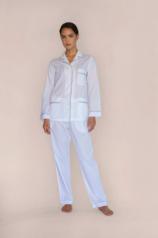 Ultra-Light Cotton Pajama Set - Chalk White