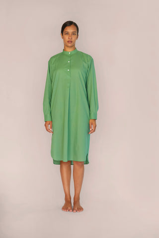 Ultra-Light Cotton Nightshirt - Kelly Green