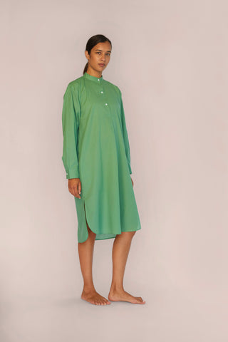 Ultra-Light Cotton Nightshirt - Kelly Green