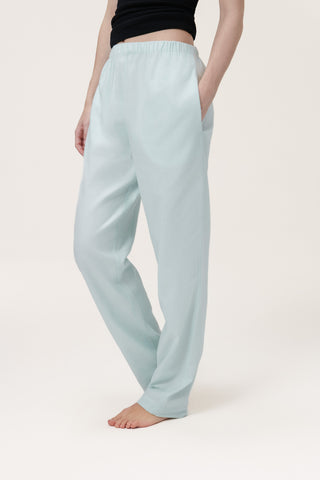Premium Cotton Flannel Lounge Pants - Peppermint