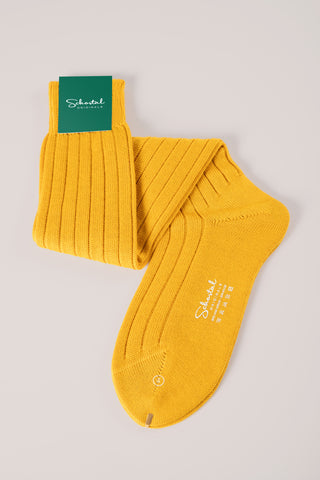 Thick Merino Wool Ribbed Socks - Over-the-Calf