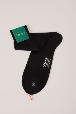 Fine Cotton Lisle Socks - Mid-Calf