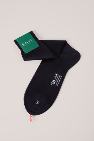 Fine Cotton Lisle Socks - Mid-Calf