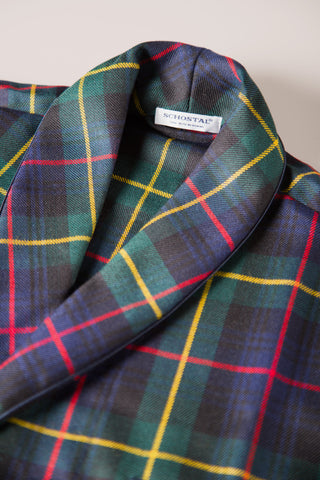 Merino Wool Tartan Robe