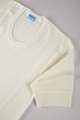 Vintage Half-Sleeve Wool T-Shirt