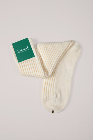 Premium Pima Cotton Ribbed Socks - Mid-Calf