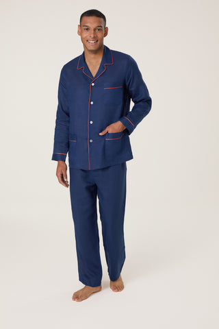 Pure Linen Pajama Set