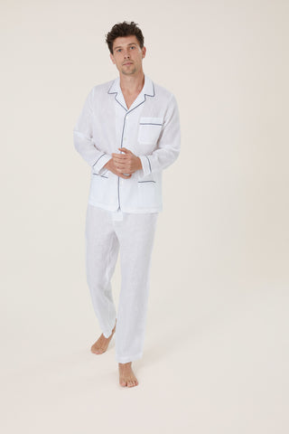 Pure Linen Pajama Set