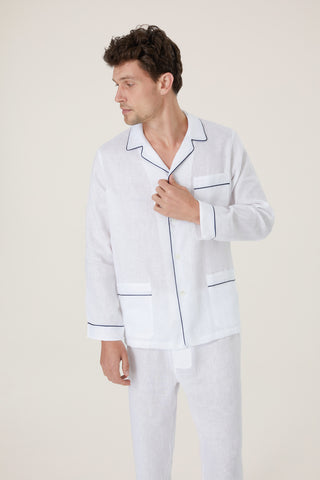 Pure Linen Pajama Set