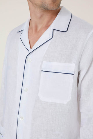 Pure Linen Pajama Set