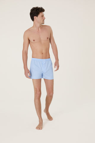 Cotton Boxers - Sky