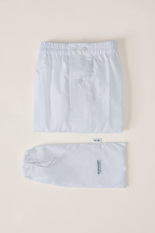 Cotton Boxers - Pure White