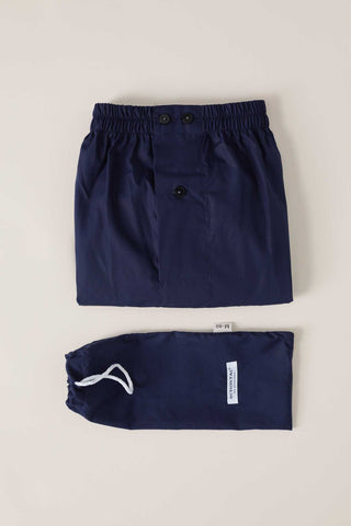 Cotton Boxers - Midnight Blue