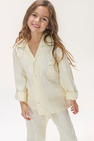 Soft Striped Cotton Pajama Set