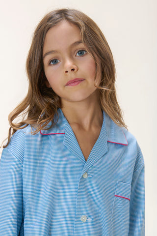Gingham Cotton Pajama Set